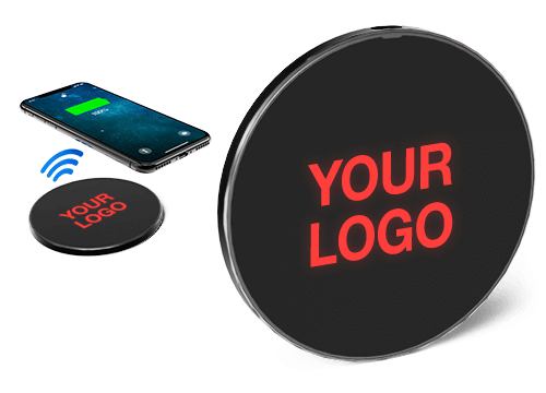 Vivid - Custom Qi Wireless Charger with Logo