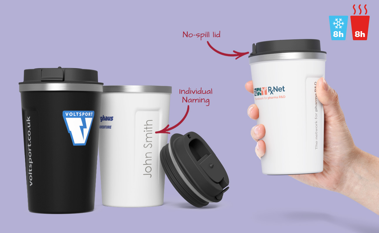 Aroma - Promotional Travel Cups