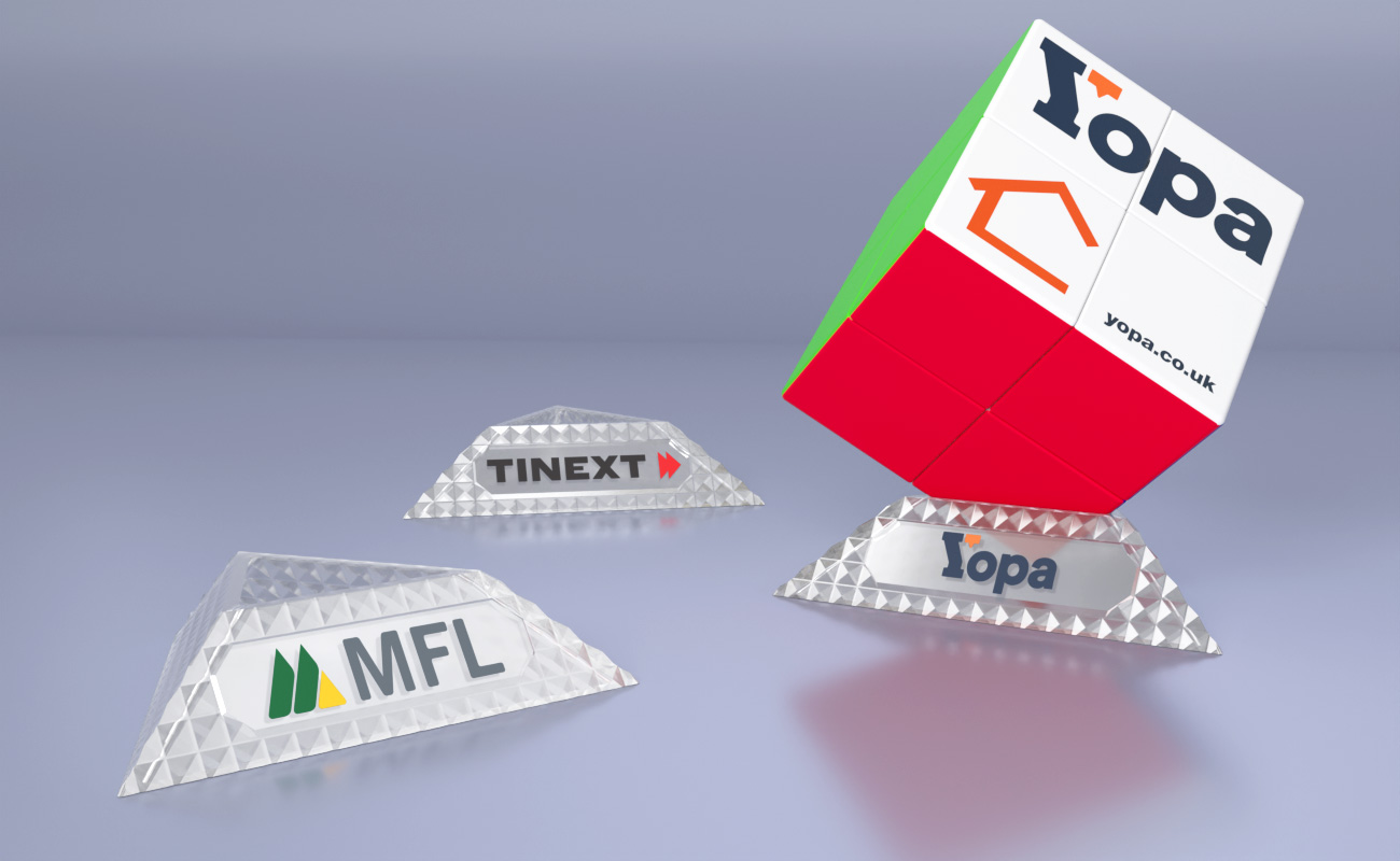 Blox Mini - Promotional Magic Cubes with Logo gallery thumbnail