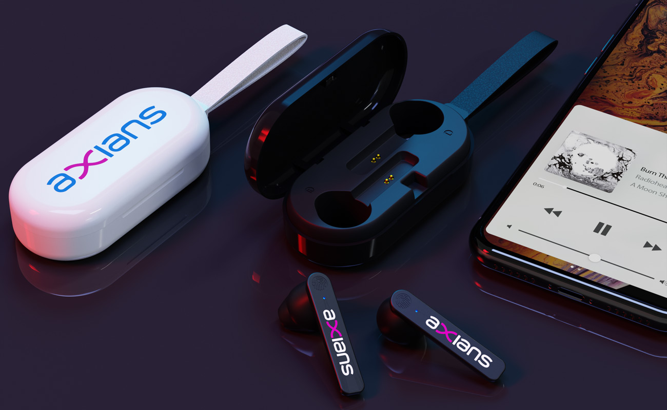Duet - Branded Earbuds With Charge gallery thumbnail
