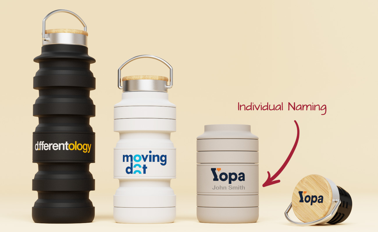 Flexi - Personalised Collapsible Water Bottles