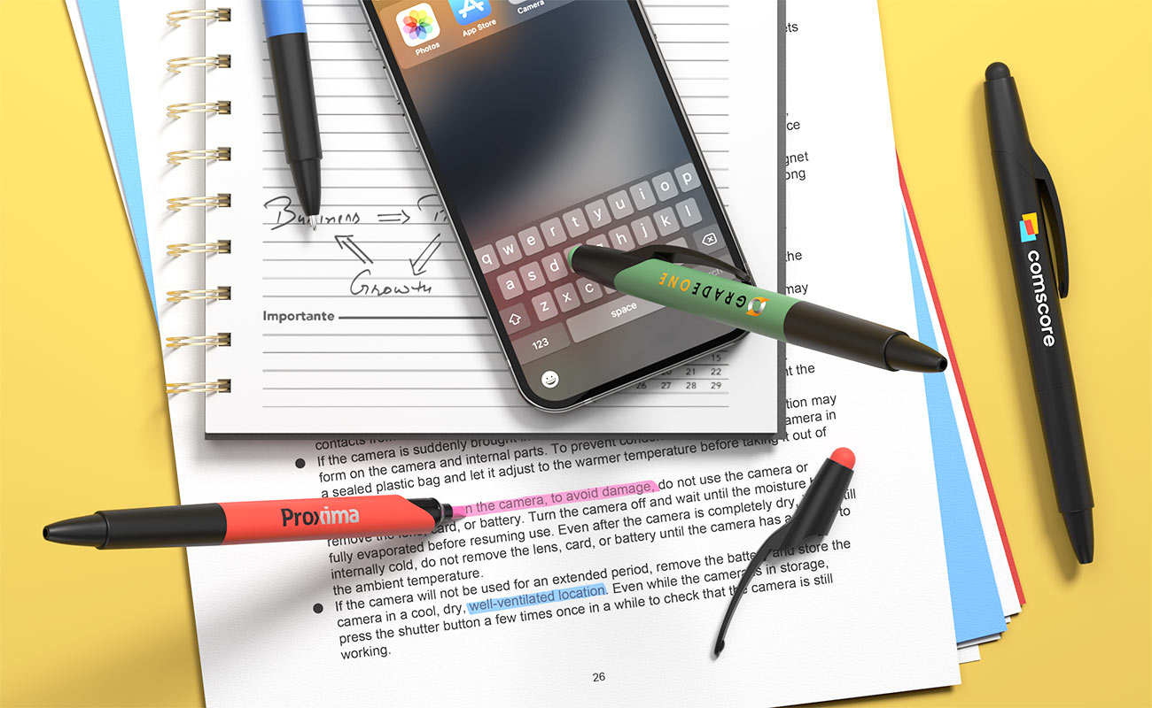 Glow - Highlighter Pens with Logo gallery thumbnail