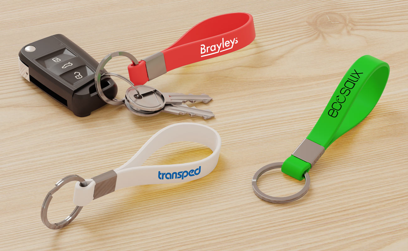 Jangle - Promotional Silicone Keyrings with Logo gallery thumbnail