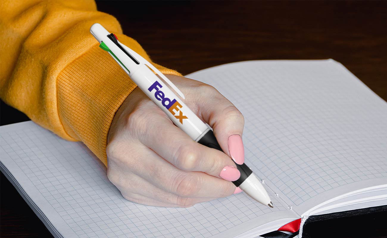 Quad - Customised 4 Colour Pens gallery thumbnail