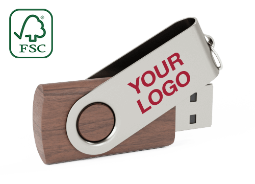 Twister Wood - Custom USB