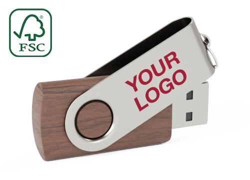 Twister Wood - Branded Memory Sticks Twister Wood - Branded Memory Sticks