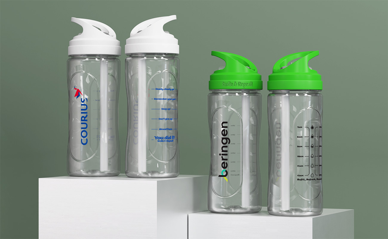 Wave - Promotional Plastic Water Bottles with Logo gallery thumbnail