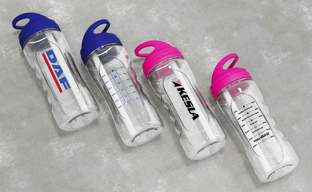 Wave - Personalised Promotional Plastic Water Bottles gallery thumbnail
